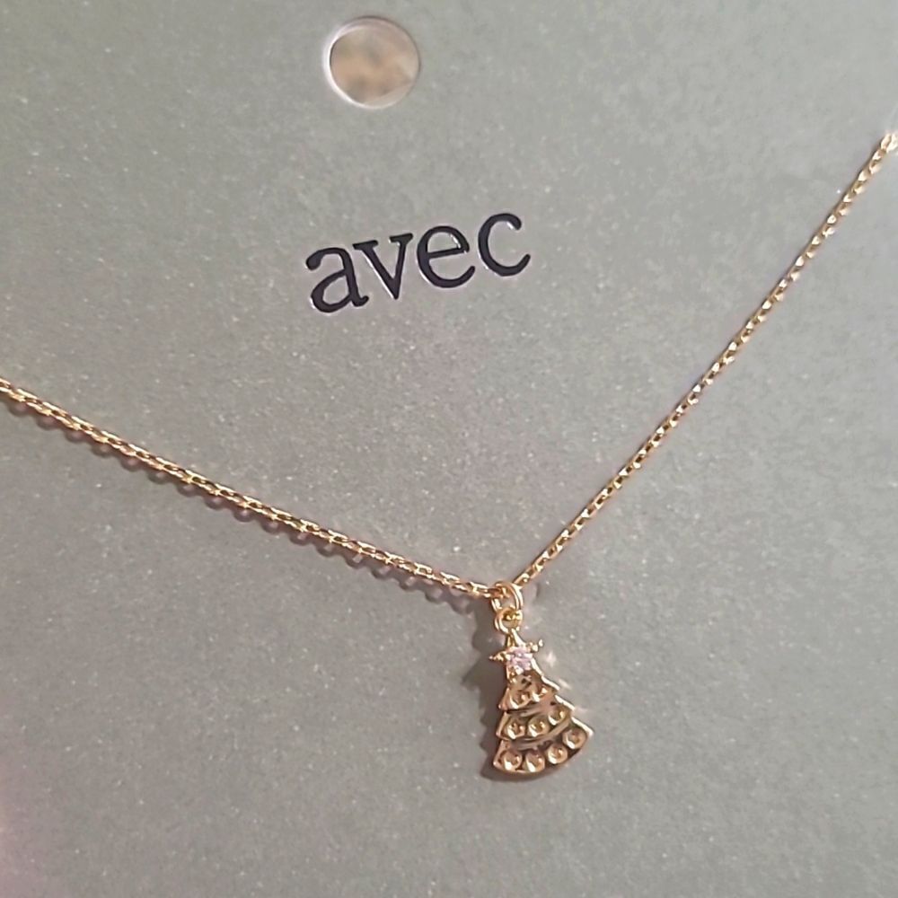 ♡♡♡Christmas Tree Rhinestone Star  pendant Necklace | Gifts for Her
